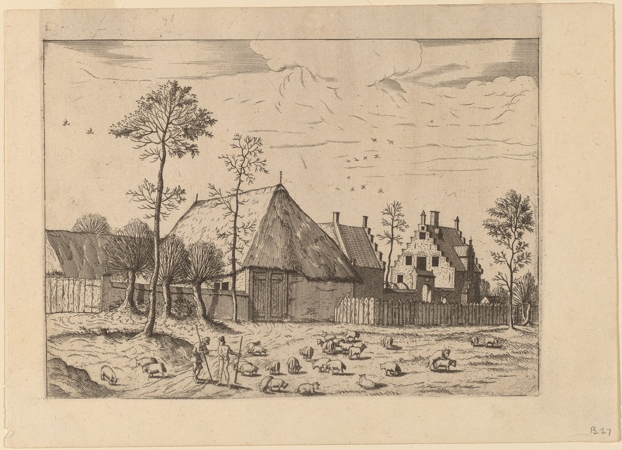 Galpão com Chalé de Johannes van Doetechum, the Elder and Lucas