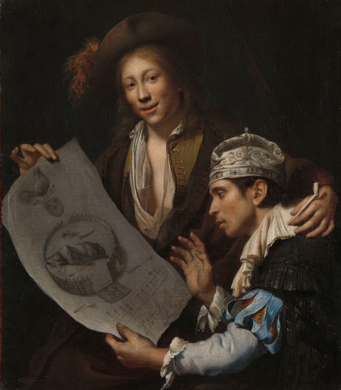Alegoria sobre a Invasão Francesa de 1672
Alegoria sobre a invasão francesa dos Países Baixos em 1672 de Johannes van Wijckersloot