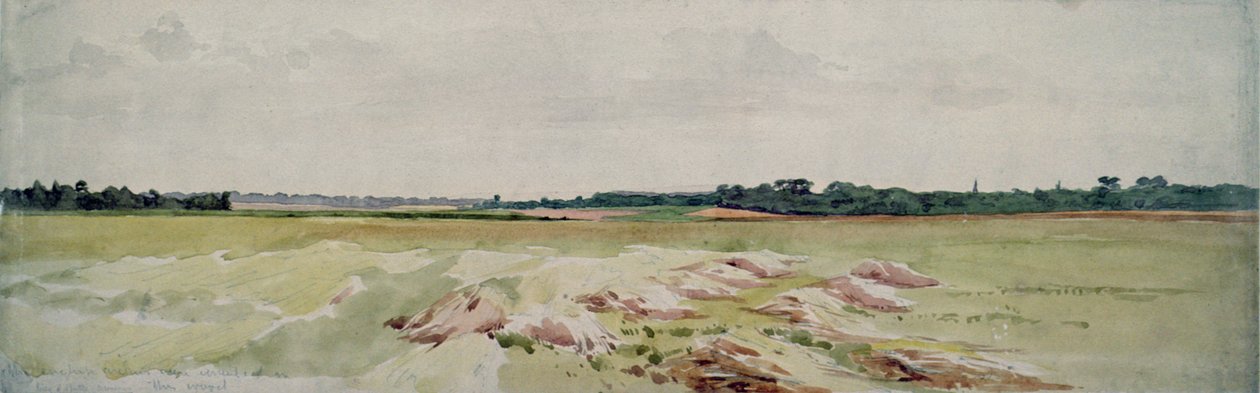 Campo de Batalha de Agincourt, 25 de outubro de 1415 de John Absolon
