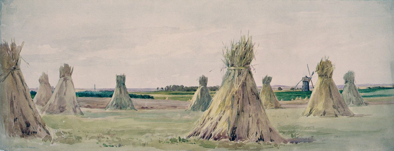 Campo de Batalha de Agincourt, 25 de outubro de 1415 de John Absolon