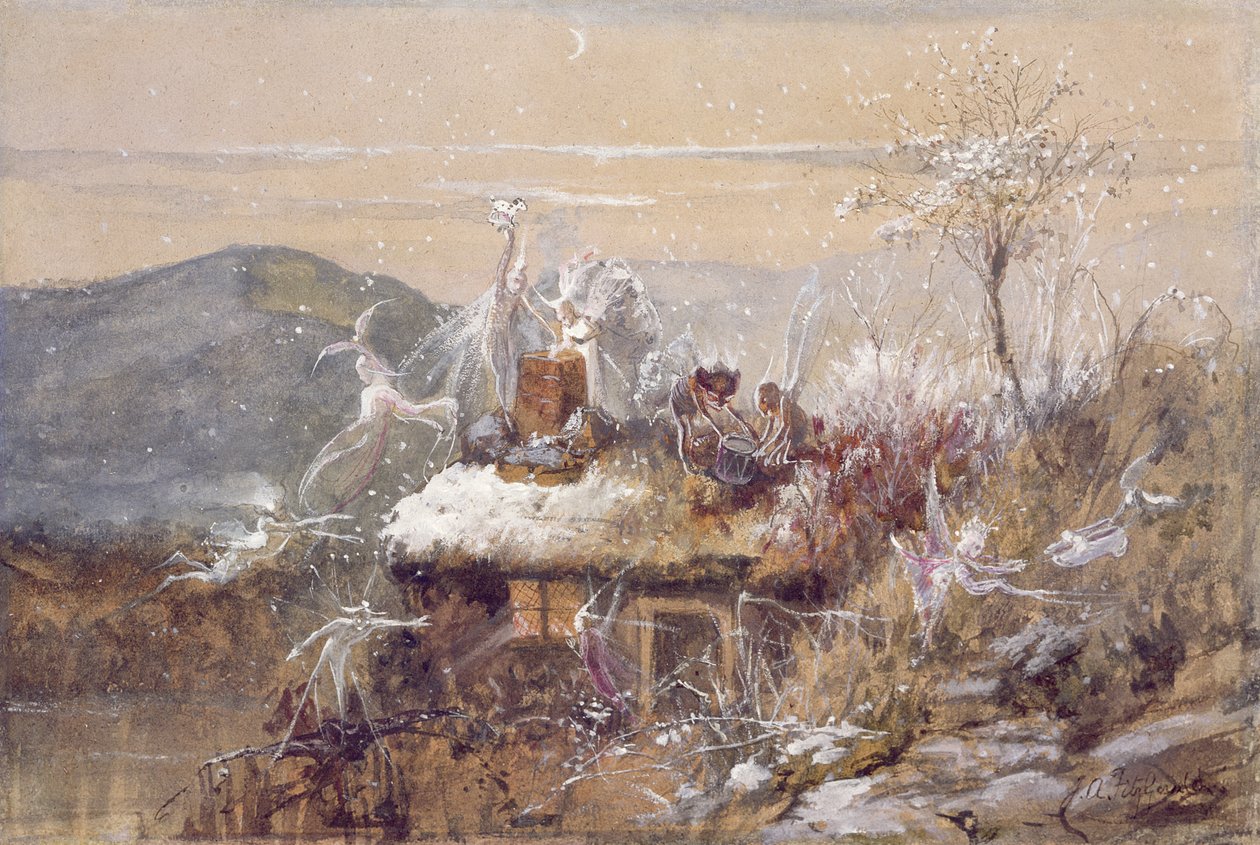véspera de Natal de John Anster Fitzgerald