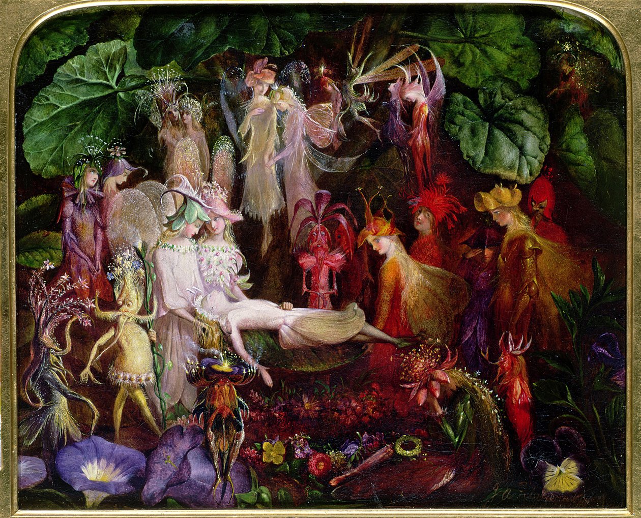O funeral da fada de John Anster Fitzgerald
