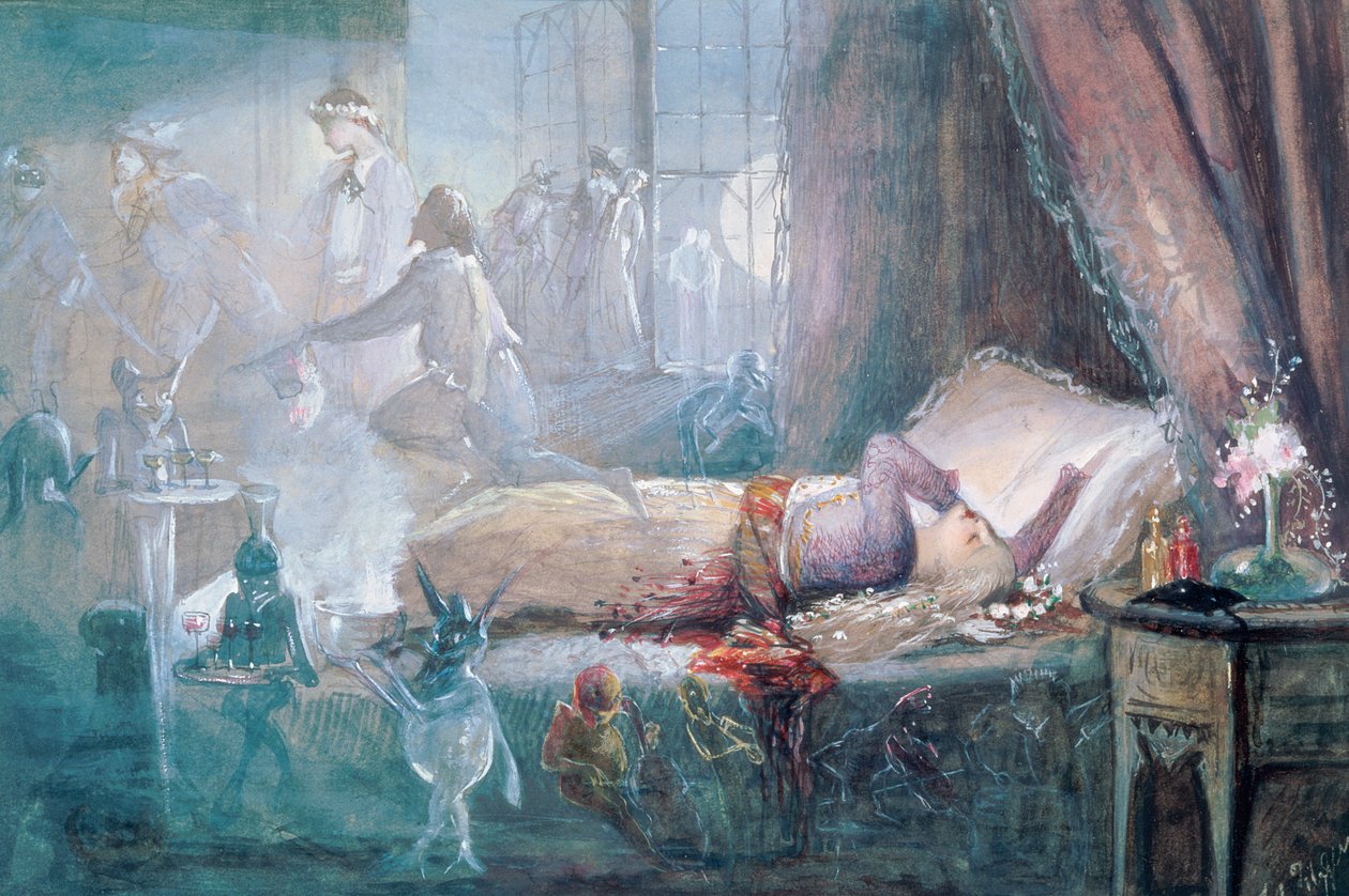 As coisas que os sonhos são feitos de (ver também 109712) de John Anster Fitzgerald