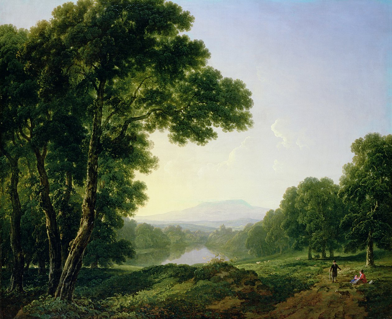 Lismore Castle, Waterford, Irlanda de John Arthur O