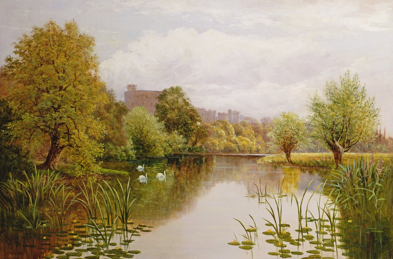 Vista, de, windsor, de, a, thames de John Atkinson