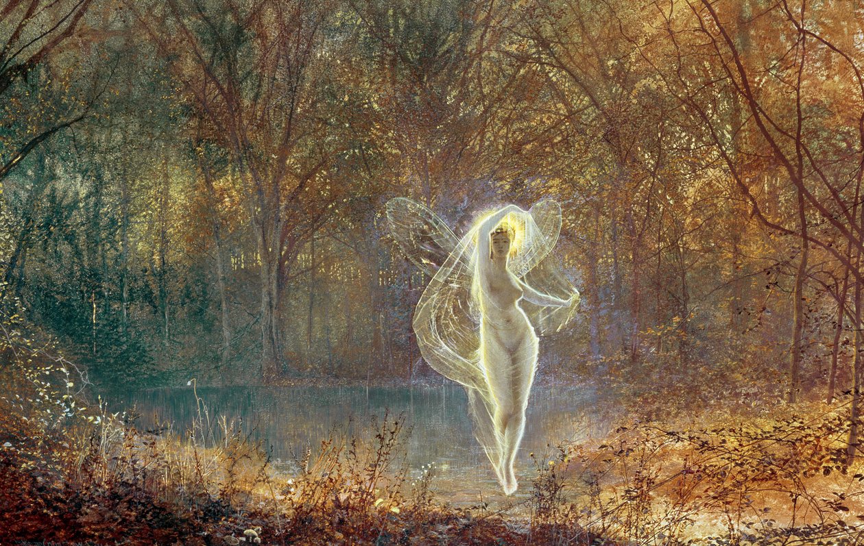 Outono de 1871 de John Atkinson Grimshaw