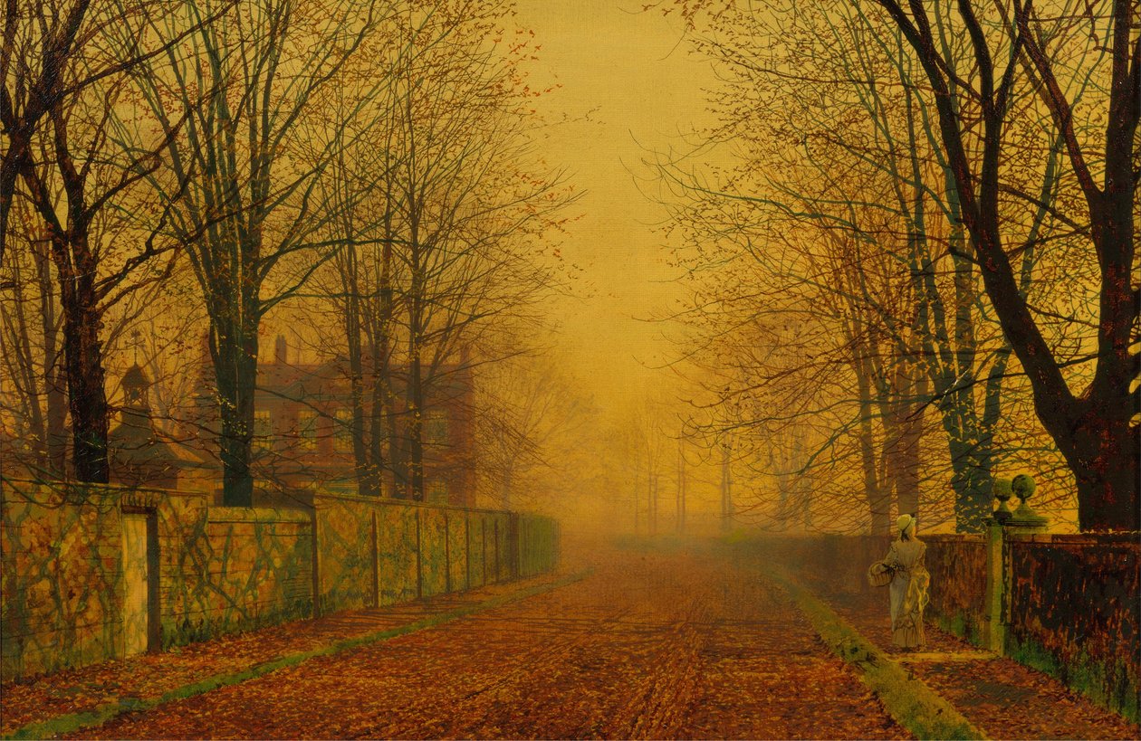 Brilho da noite de John Atkinson Grimshaw