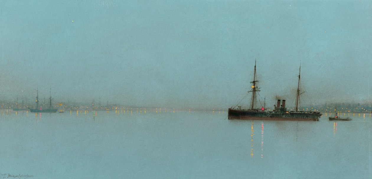 Port Light de John Atkinson Grimshaw