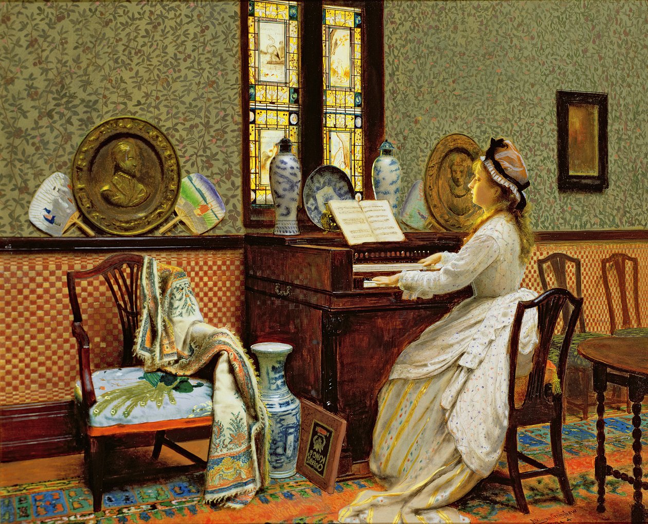 O coral de John Atkinson Grimshaw