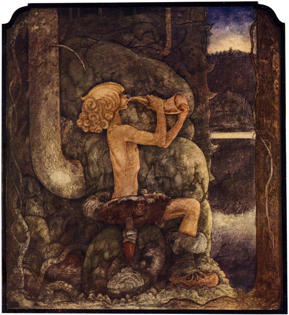 menino trama de John Bauer