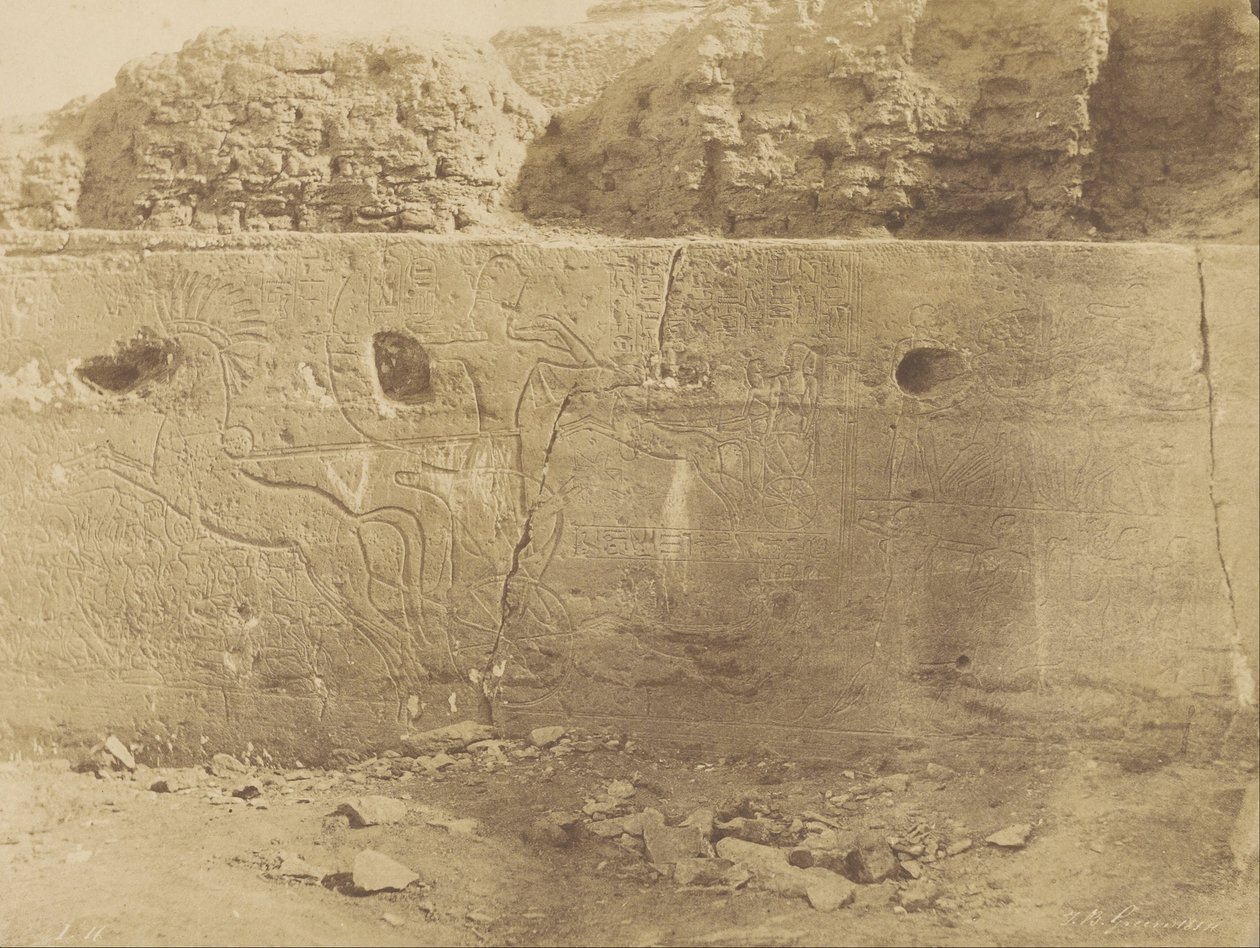 (Bet-Oualli, Esculturas Históricas do Muro Esquerdo) de John Beasly Greene