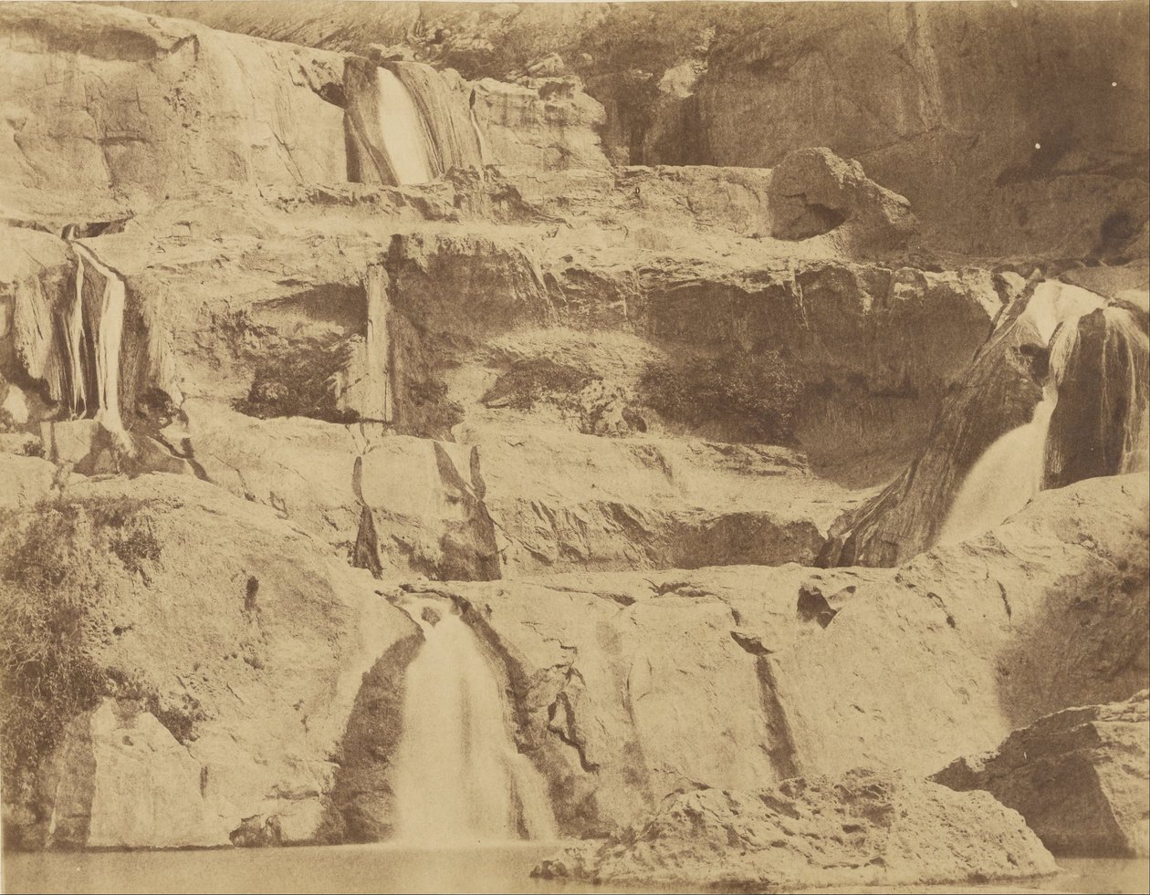(Cascade dEl-Ourit, Tlemcen, Argélia) de John Beasly Greene