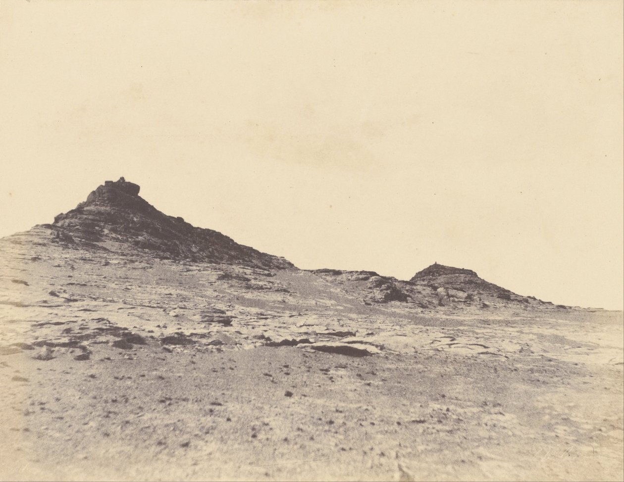 Estudos de campo perto de Gebel Abousir, segunda catarata de John Beasly Greene