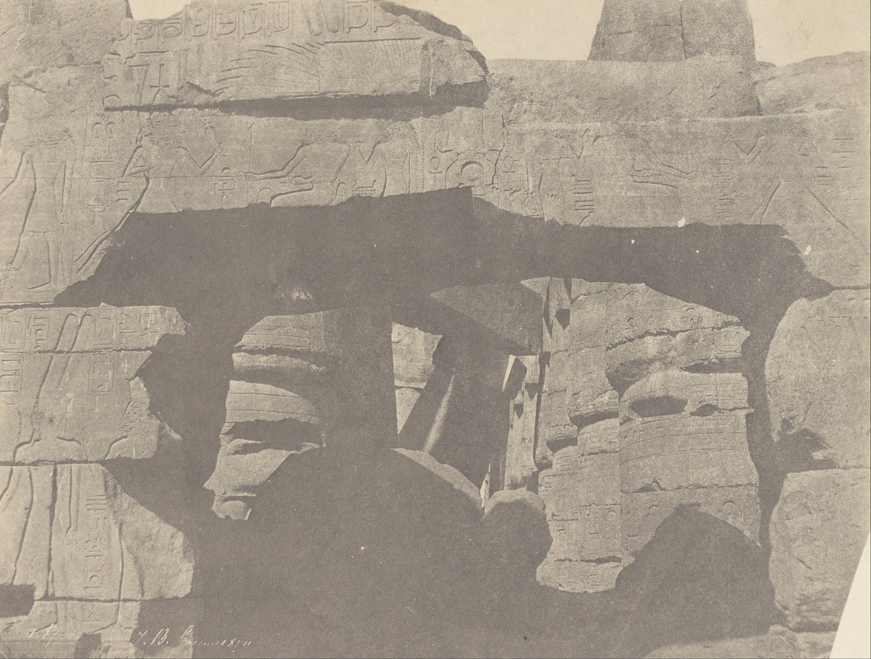 (Hypostyle Hall, entrada sul) de John Beasly Greene