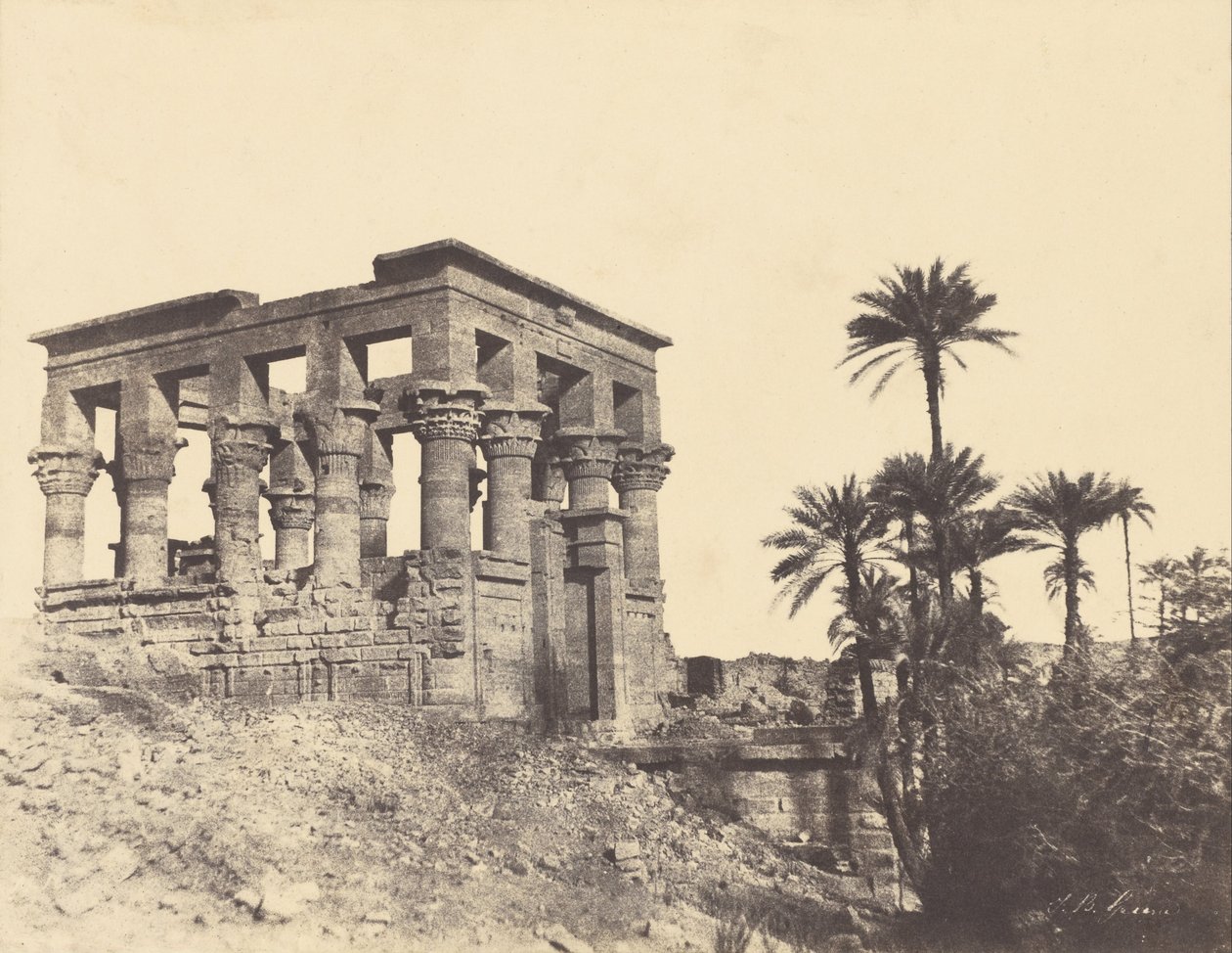 O Quiosque de Trajano, Philae de John Beasly Greene
