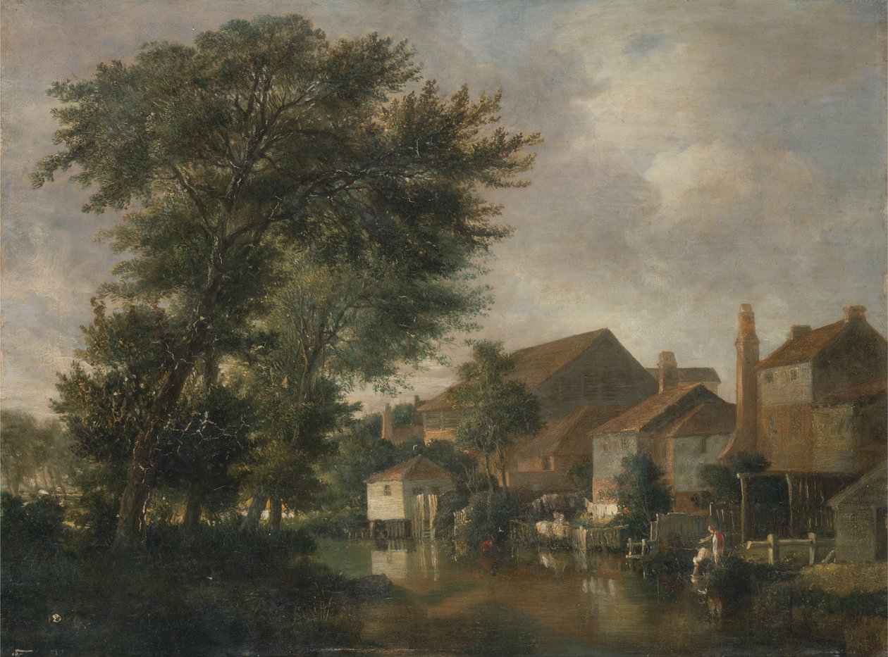 O rio Wensum, Norwich de John Crome