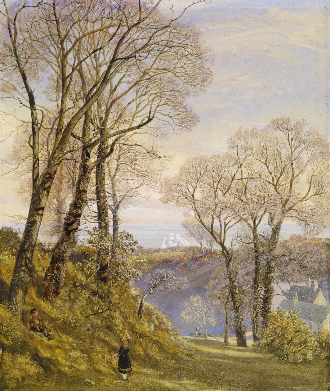 Fevereiro na ilha de Wight de John Brett