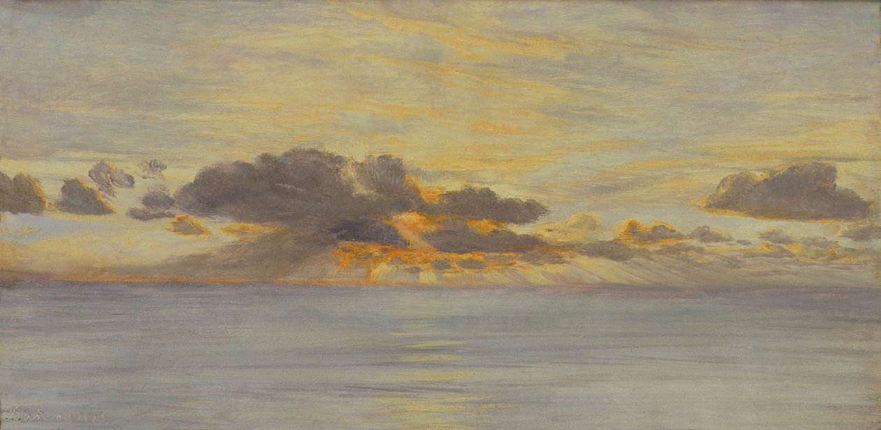 Pôr do sol de John Brett