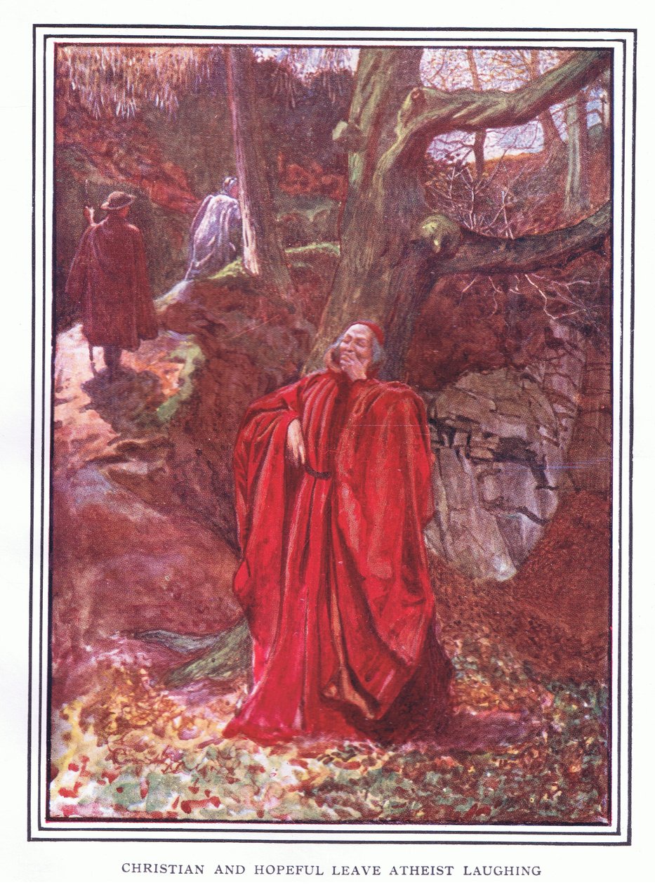 Cristã e esperançosa deixa Ateu rindo de John Byam Liston Shaw