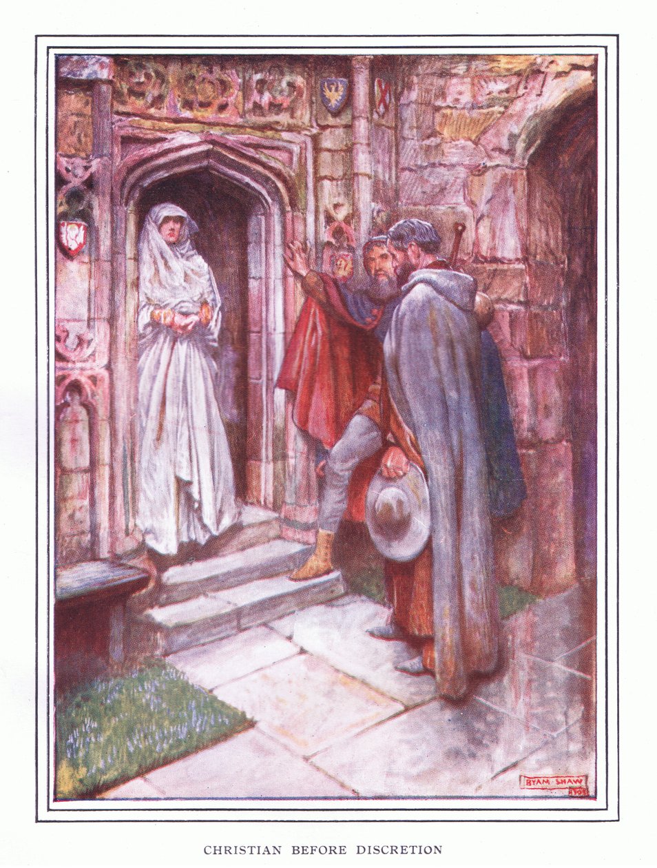 Cristão antes de discrição de John Byam Liston Shaw
