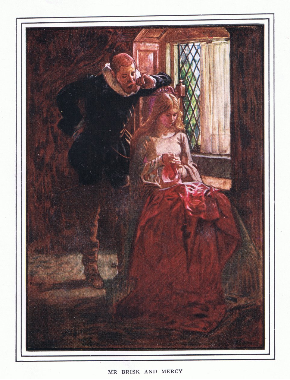 Sr. Brisk e Mercy de John Byam Liston Shaw