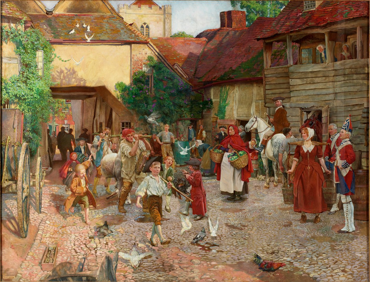 O tolo que agradaria a todos os homens, 1903 de John Byam Liston Shaw