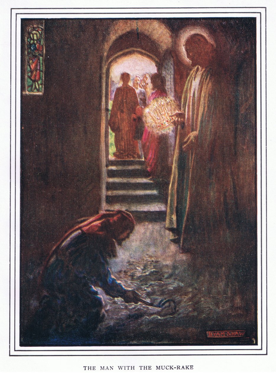 O homem com o ancinho de John Byam Liston Shaw