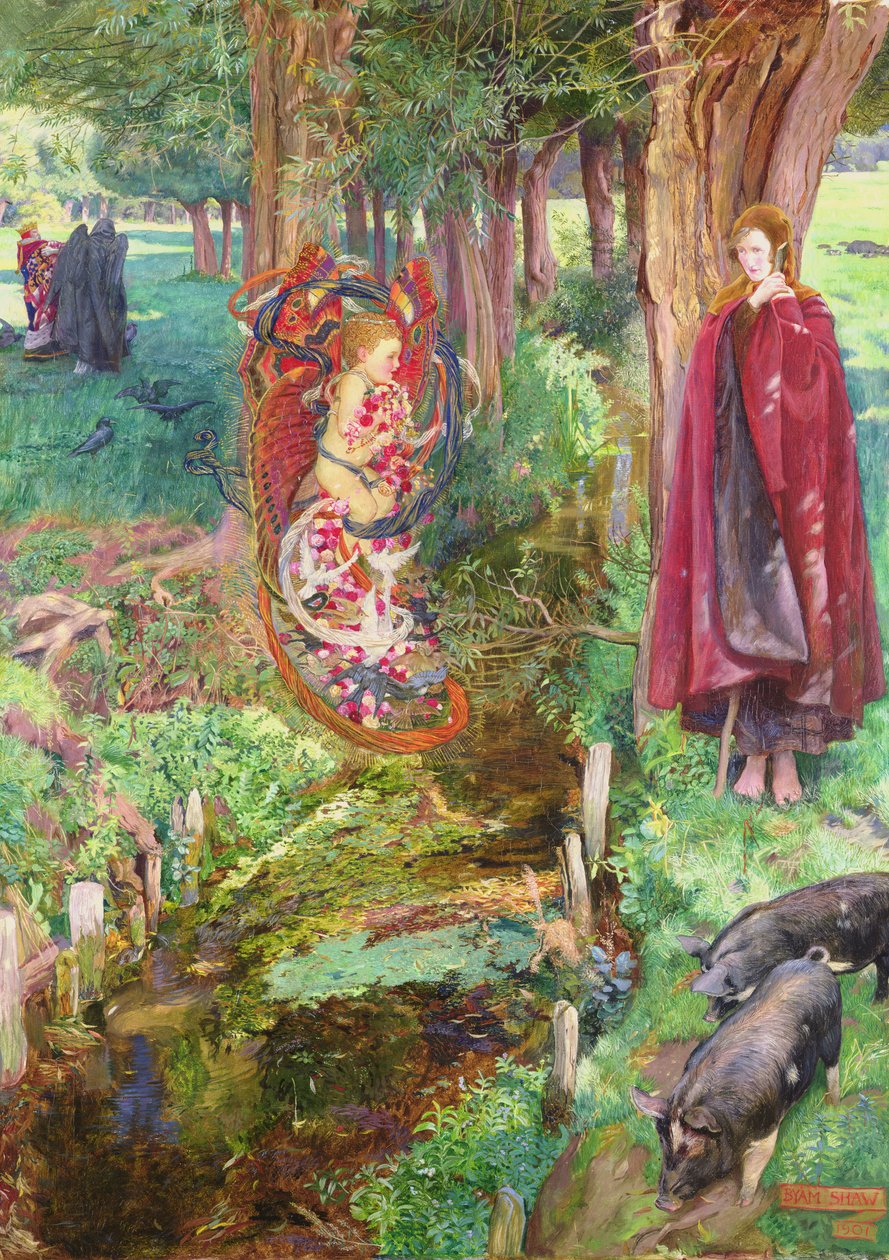Tempo e Chance acontece a todos iguais, 1901 de John Byam Liston Shaw