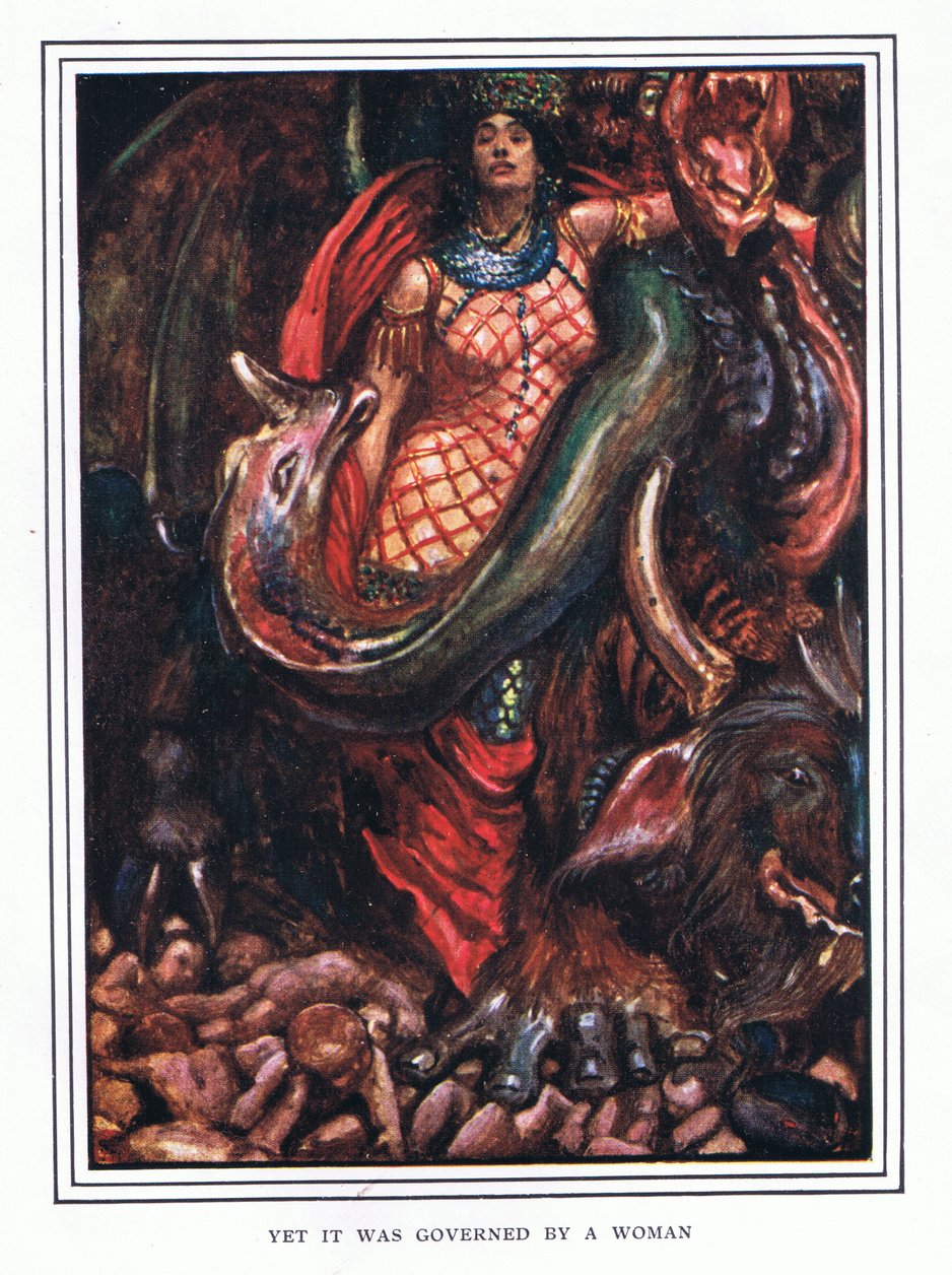 No entanto, foi governado por uma mulher de John Byam Liston Shaw