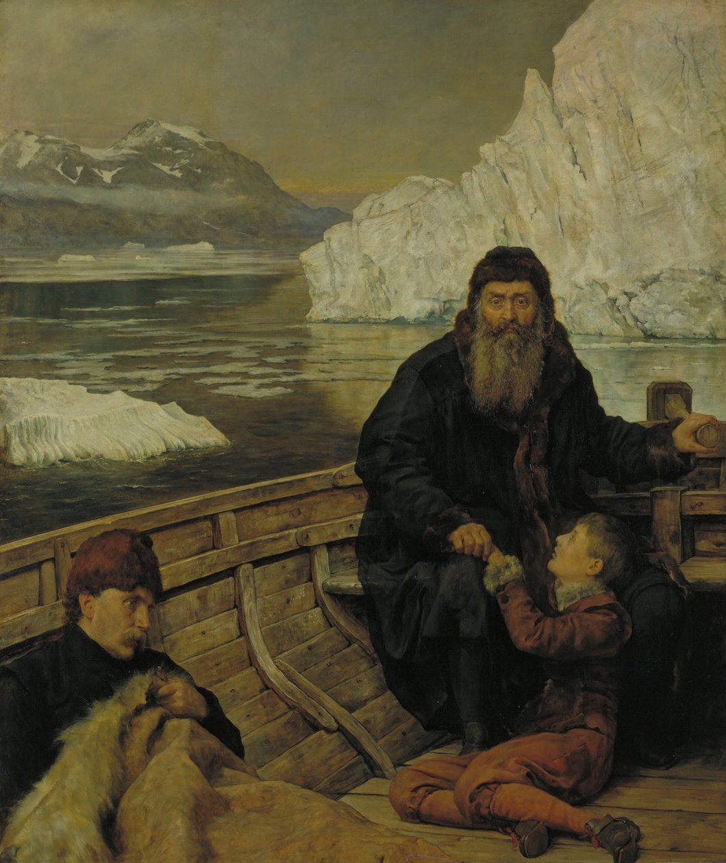 A última viagem de Henry Hudson de John Collier