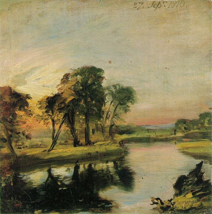 Uma visão sobre o Stour de John Constable