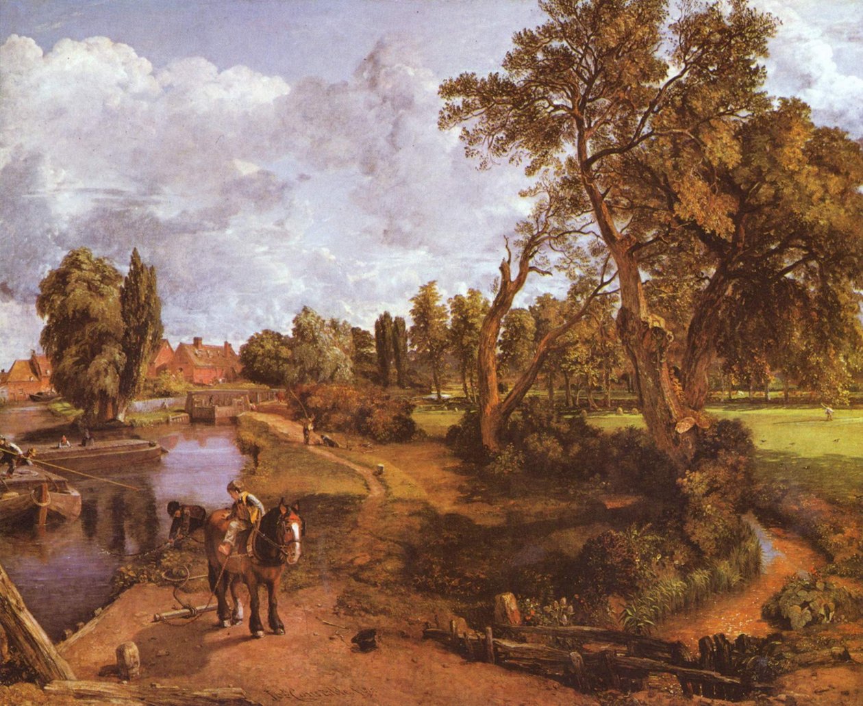 Casa do almirante em Hampstead de John Constable