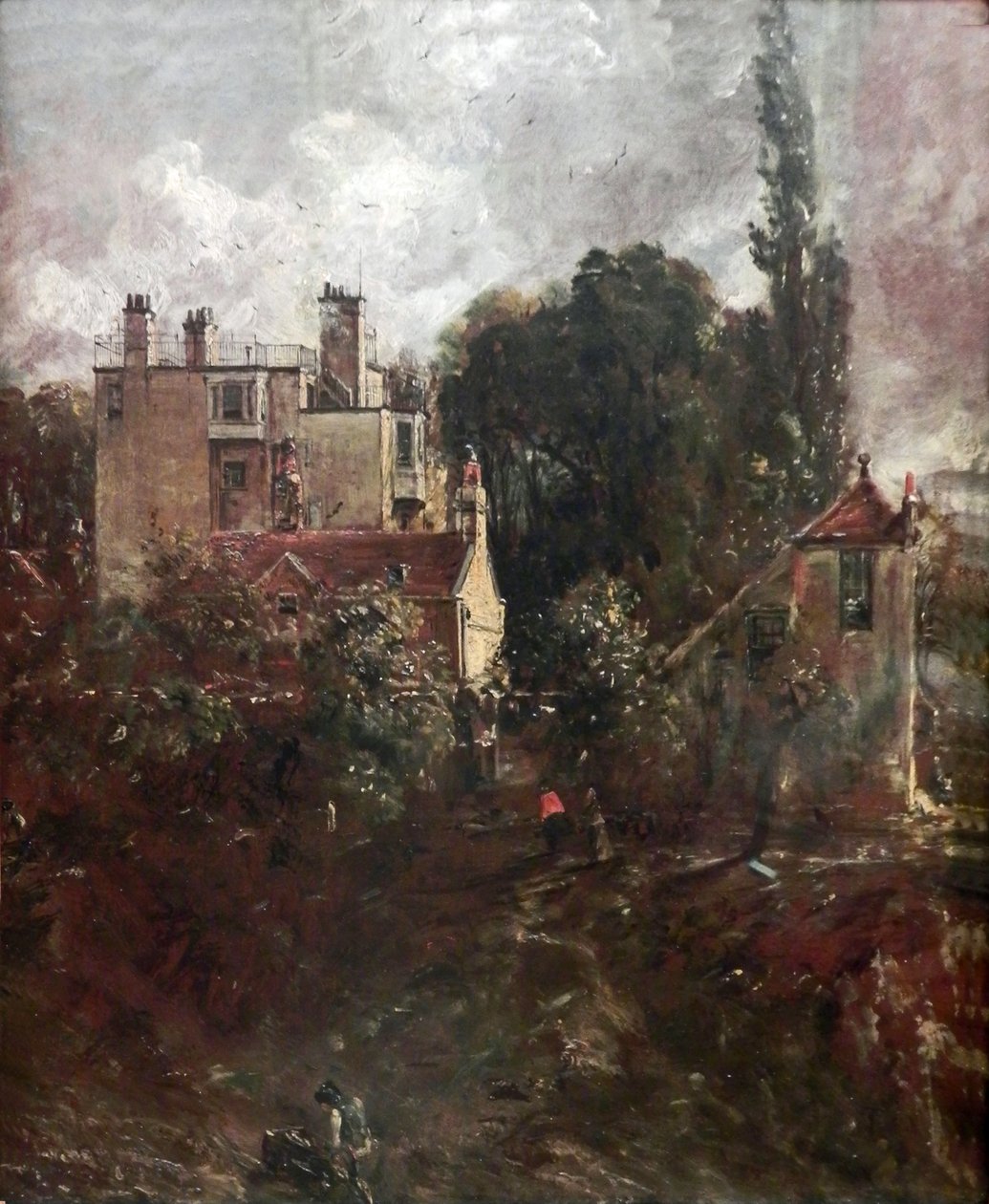 Casa do almirante em Hampstead de John Constable