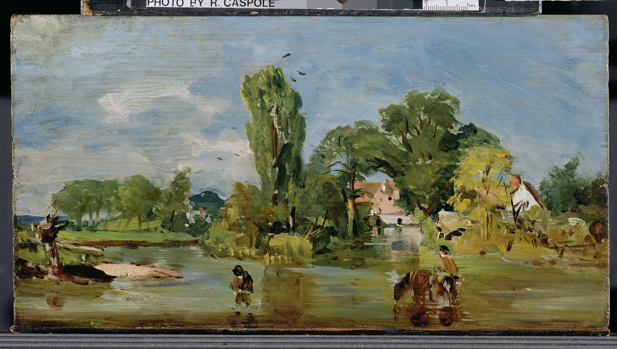 Moinho de Flatford, c.1810-11 de John Constable