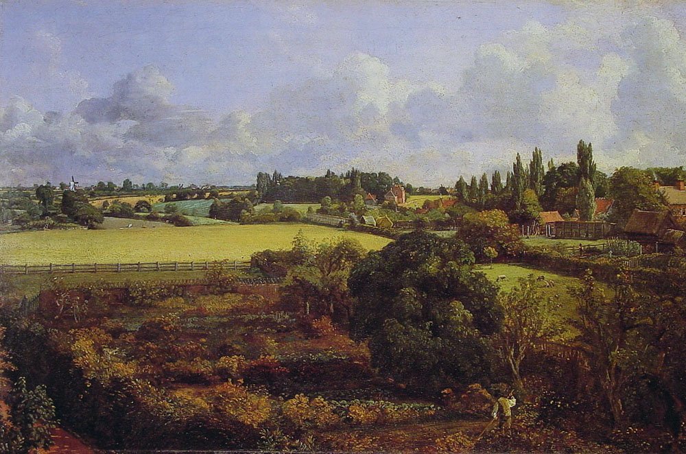 Jardim de cozinhas de Golding Constables de John Constable