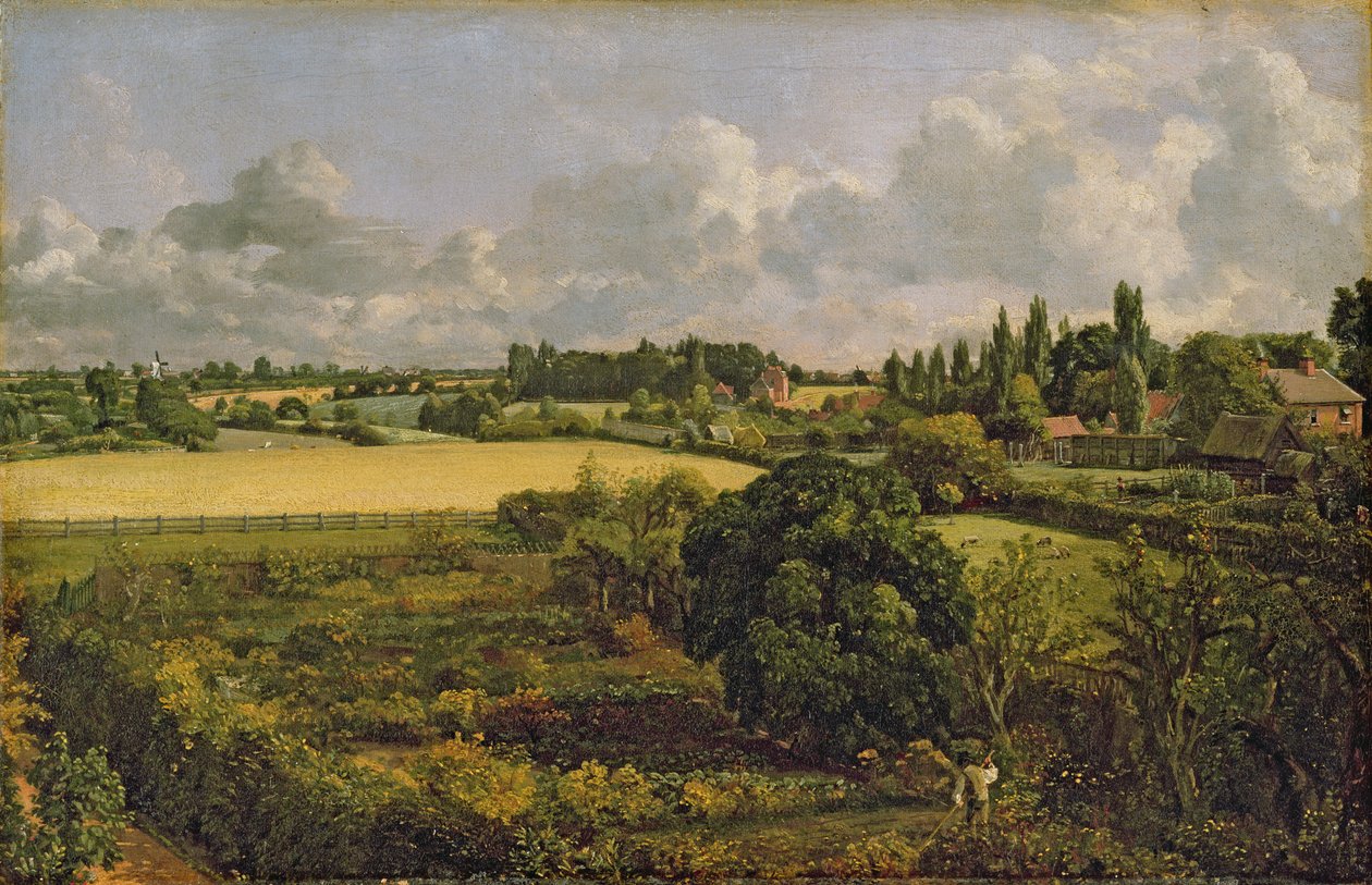 Jardim da Cozinha de Golding Constable, 1815 (par de 331) de John Constable