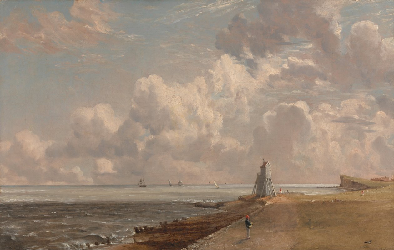 Harwich- O Farol Baixo e Beacon Hill de John Constable