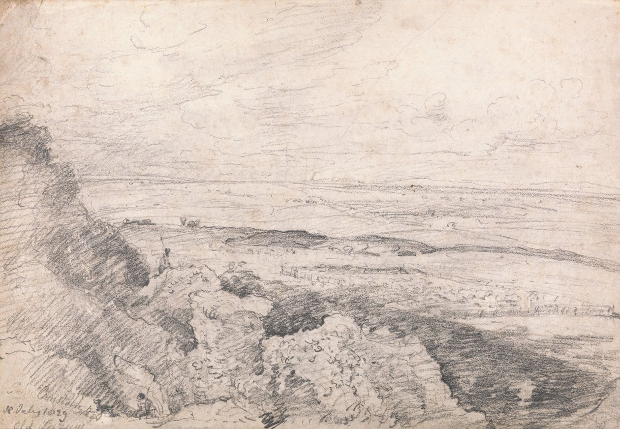 Planície de Salisbury from Old Sarum de John Constable