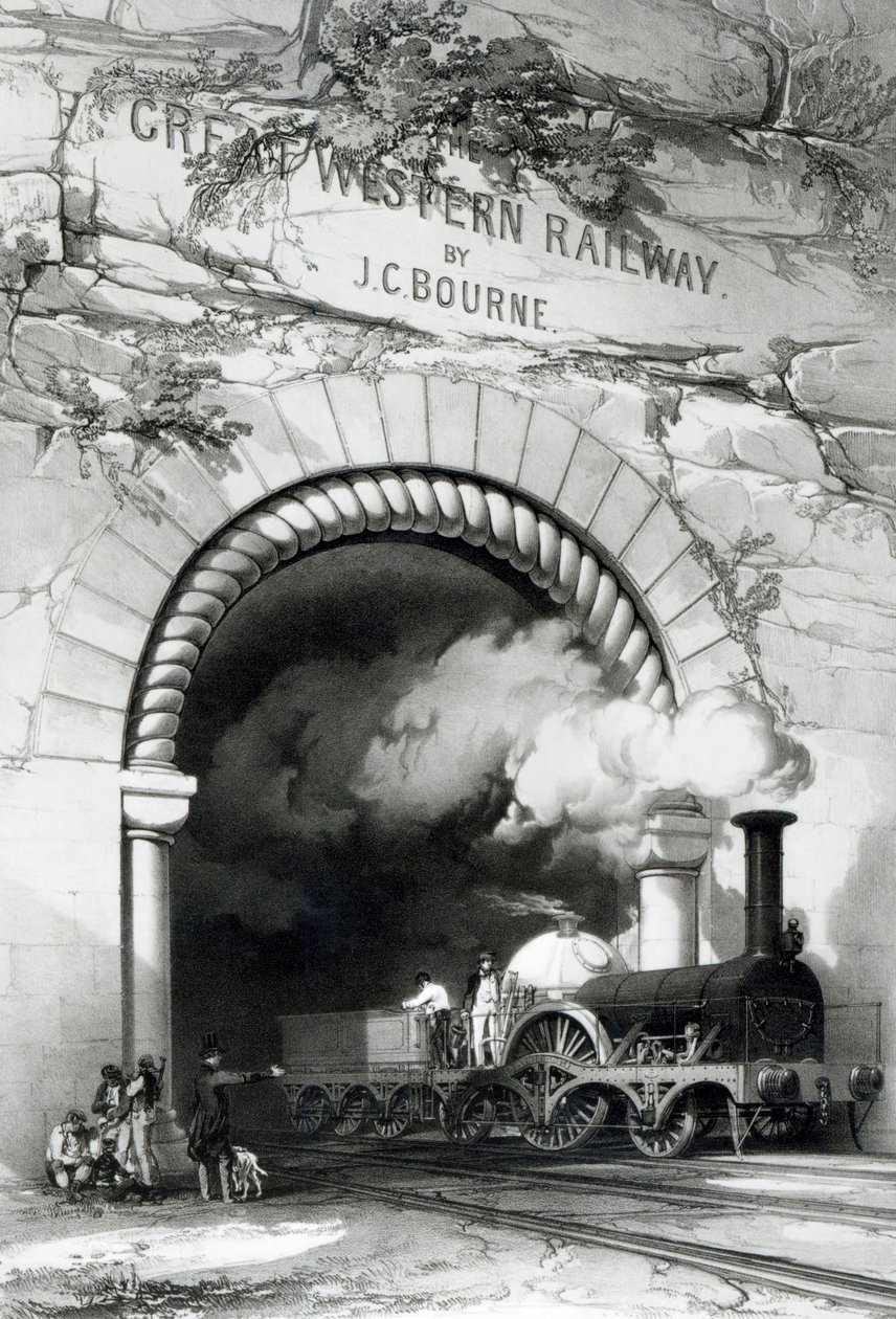 A Great Western Railway, 1846 de John Cooke Bourne