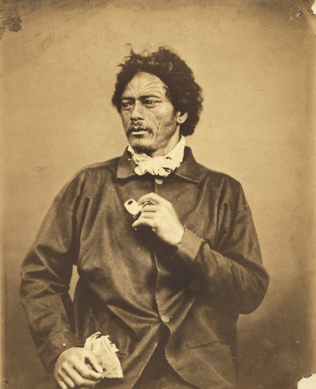 Retrato, c.1860 (impressão de albume) de John Nicol Crombie