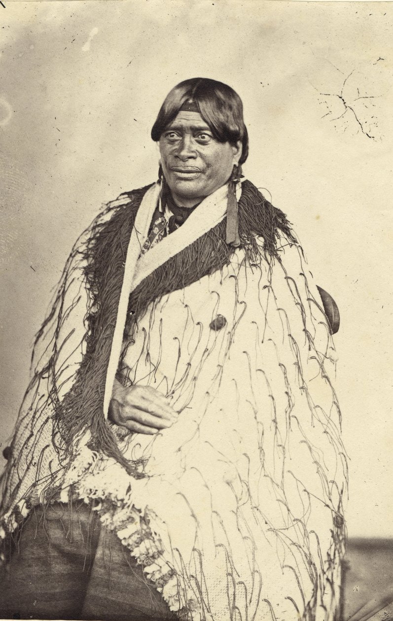 Rainha de Tairoa, c.1860 (impressão de albume) de John Nicol Crombie