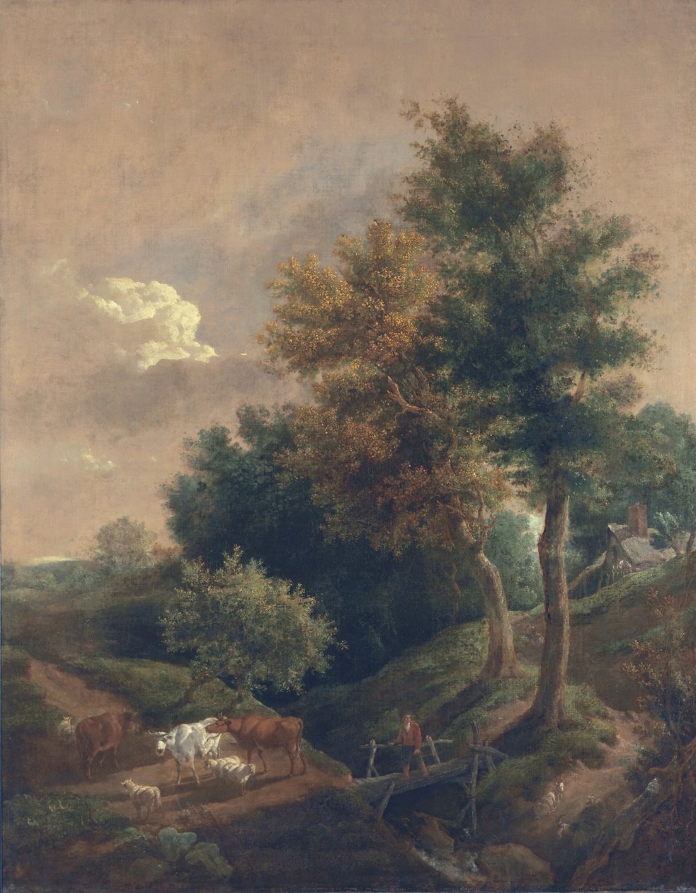 A borda de um comum, c.1815 de John Crome