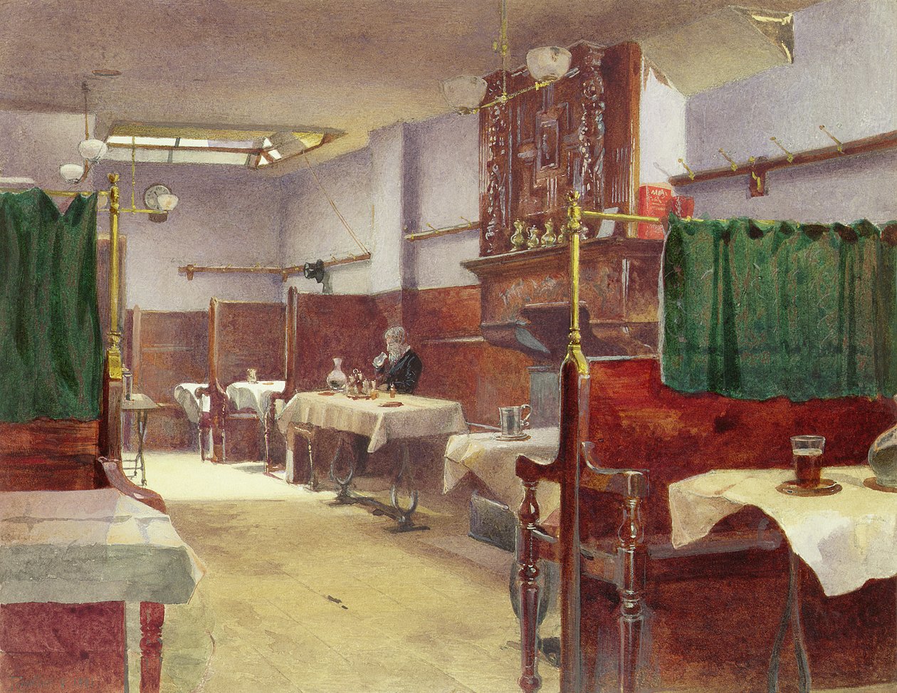 Cock Tavern, Fleet Street de John Crowther