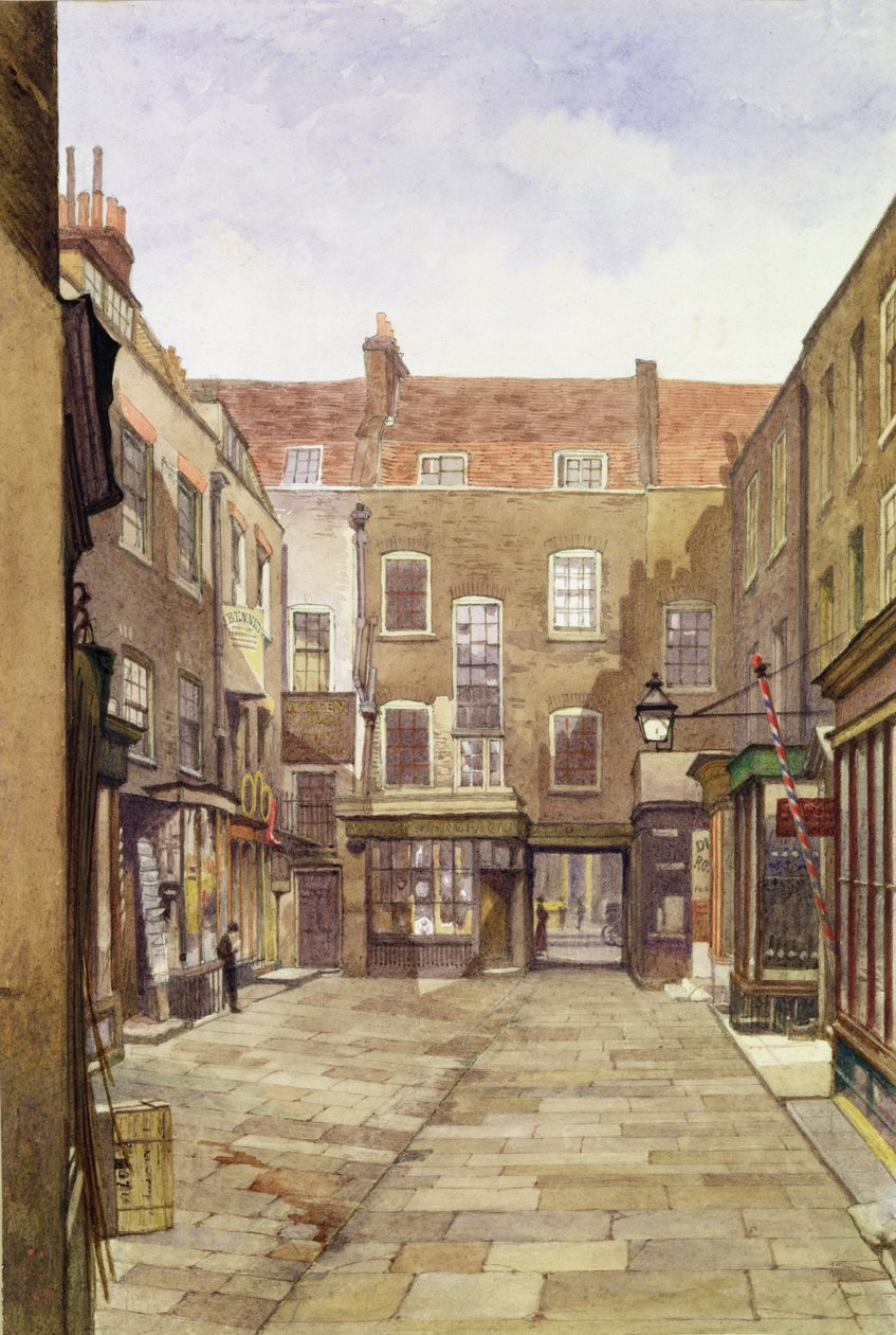 Edifícios de vendedores de couro, London Wall de John Crowther