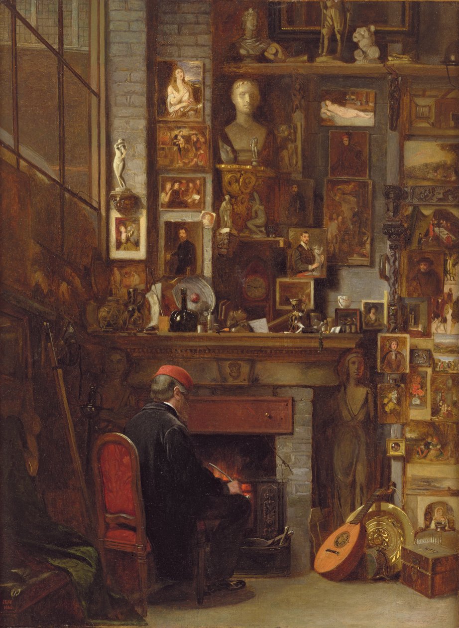 Pelo Studio Fire, 1860 de John Dawson Watson
