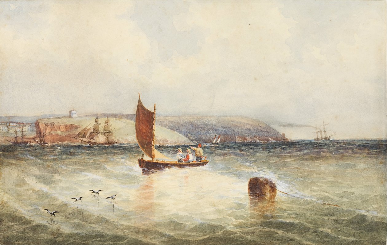 Mount Batten, Plymouth (wc no papel) de John Down