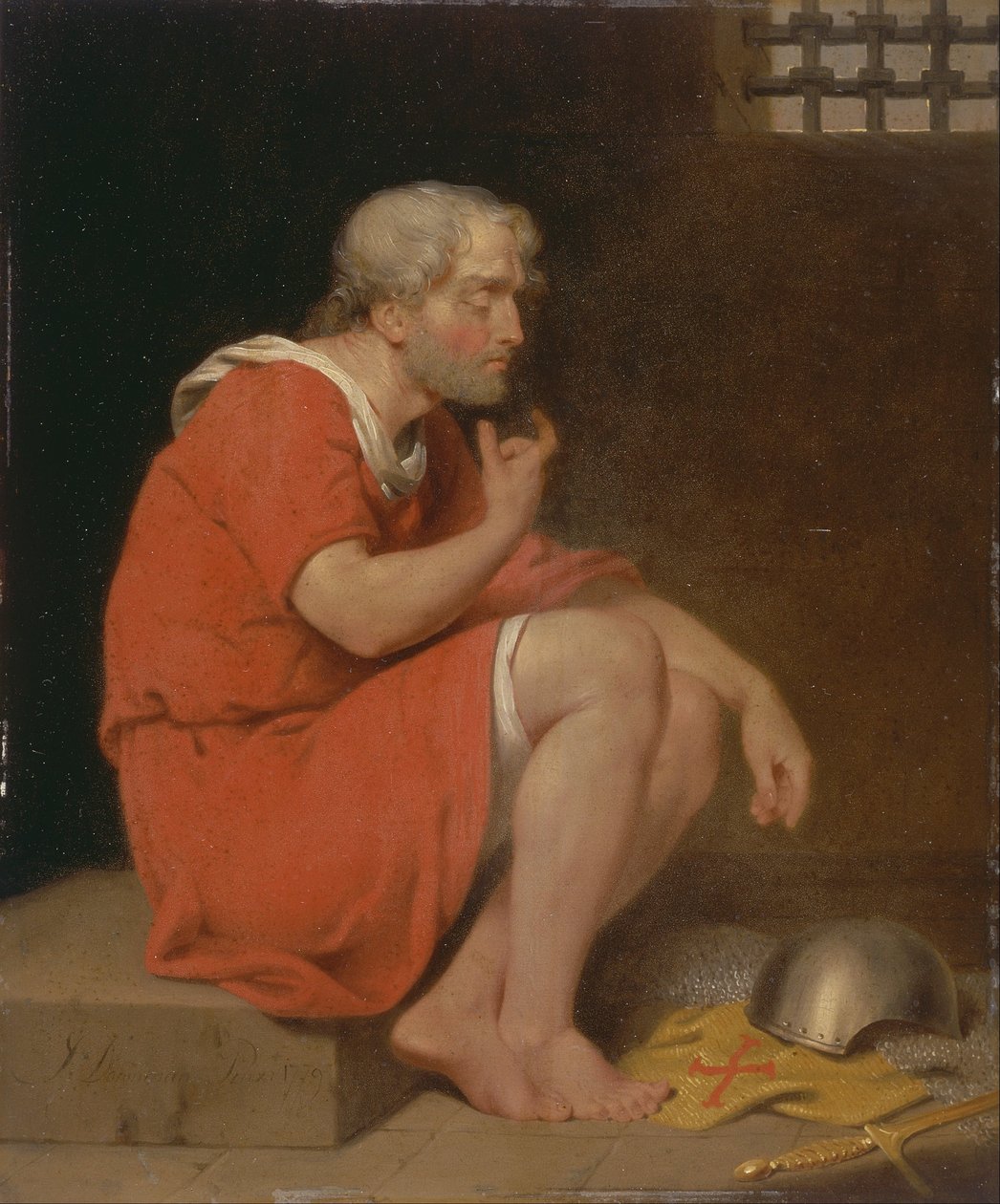 Robert, duque da Normandia, na prisão de John Downman