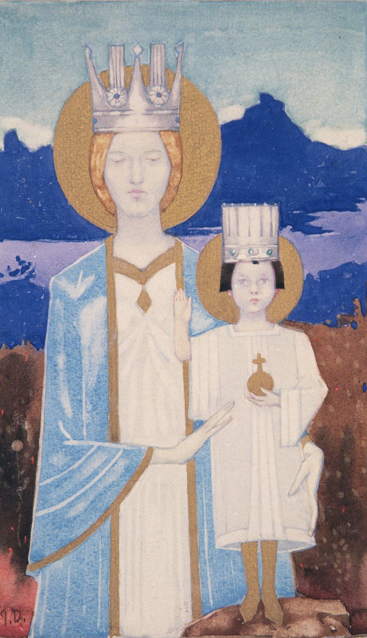 Madonna e criança de John Duncan