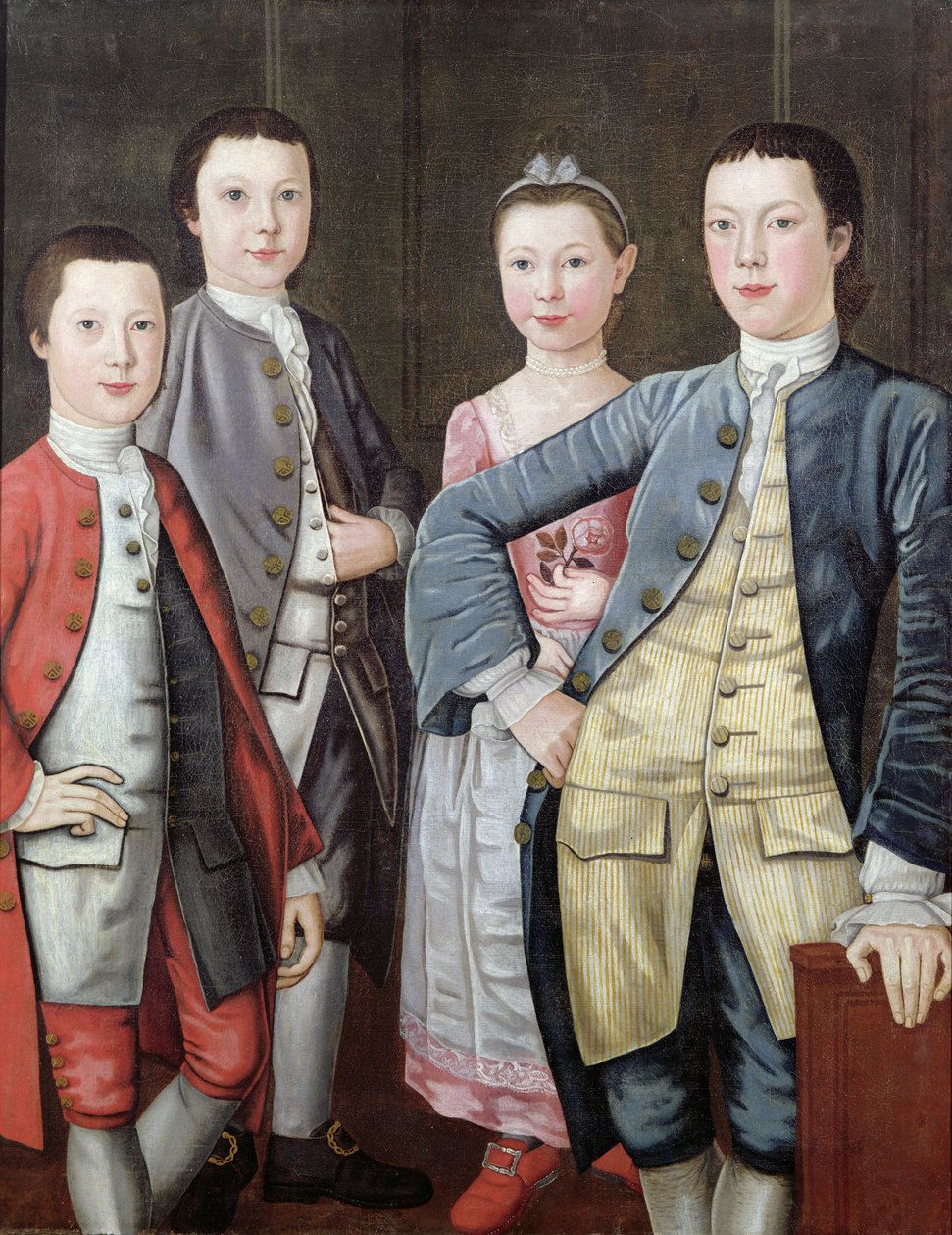 As crianças de Rapalje, 1768 de John Durand