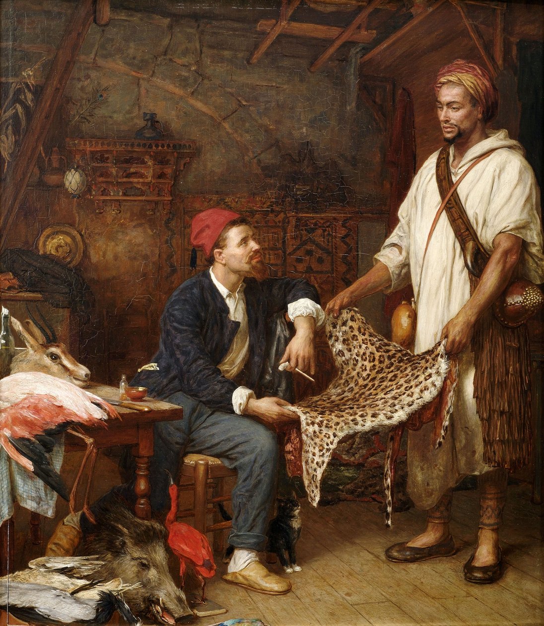 O naturalista francês em Argel de John Evan Hodgson